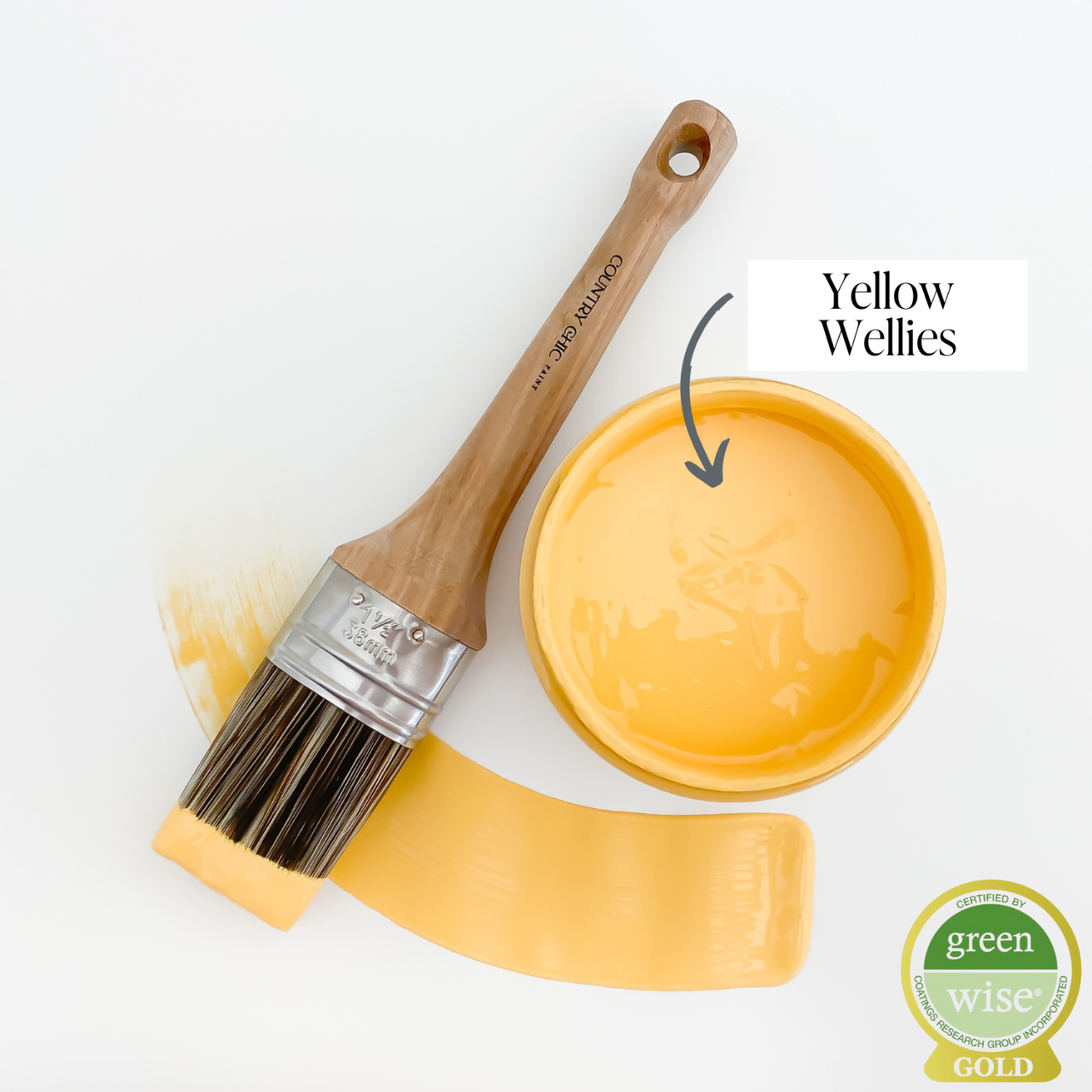 Yellow Wellies – Country Chic Paint