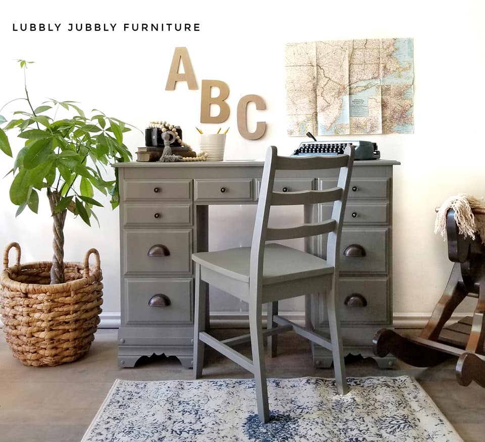 Student Desk in "Cobblestone"