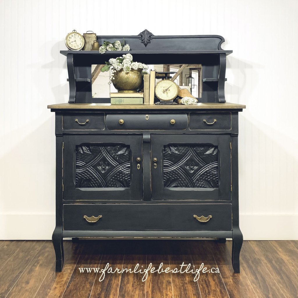 Empire Storage Cabinet with Casters in Liquorice