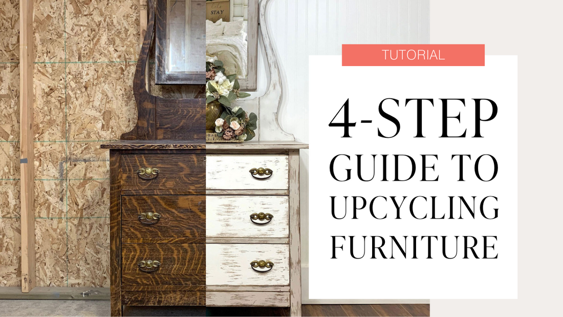 4 Steps to Take Thrifted Furniture from Ordinary to Extraordinary: How to Upcycle Furniture from Start to Finish