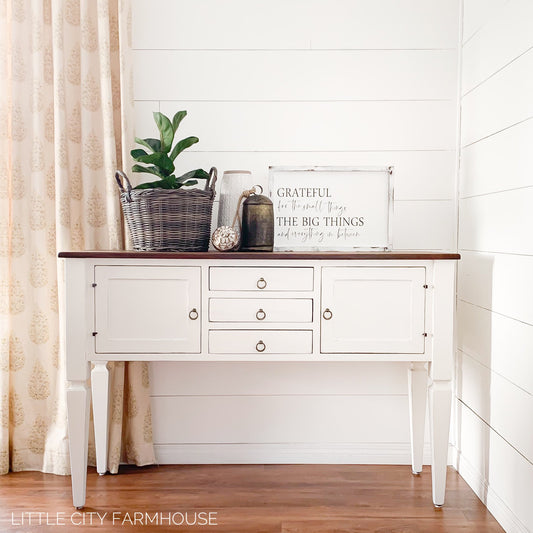 Vintage Buffet in "Crinoline"