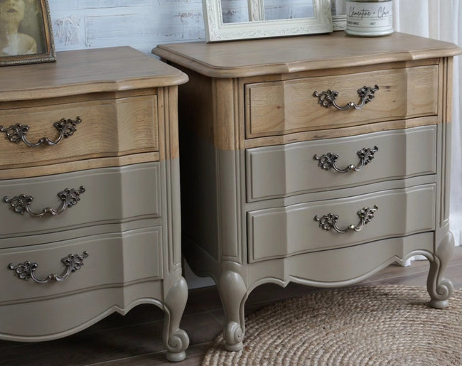 Nightstands in "Driftwood"