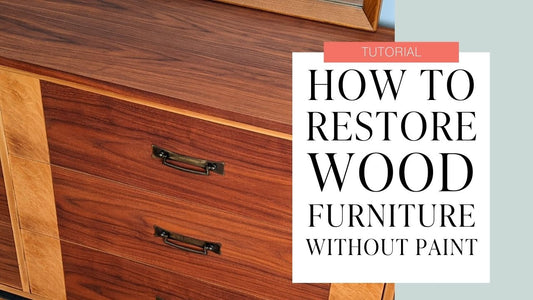 How To Restore Wood Furniture Without Painting It