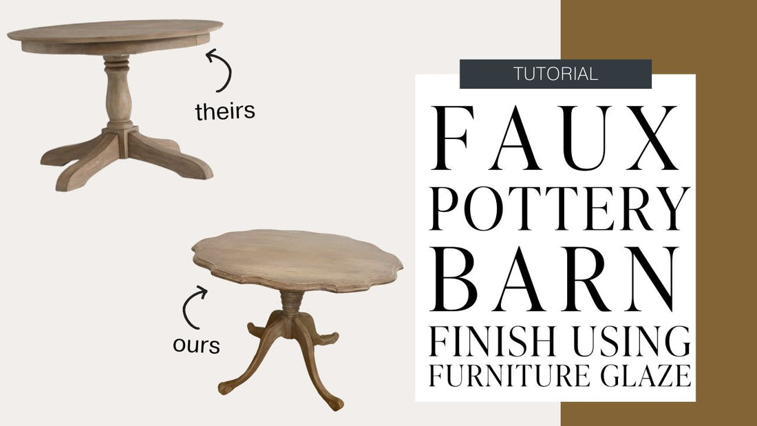 Create a Faux Pottery Barn Finish with Country Chic Paint