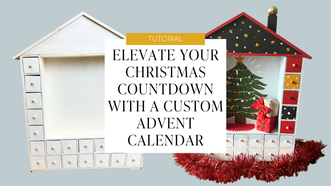 DIY Wooden Advent Calendar: Get Creative with Country Chic Paint