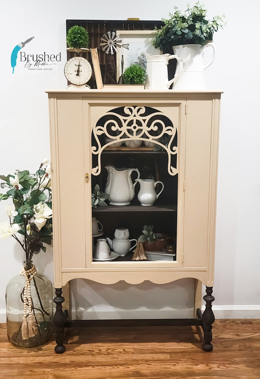 Antique China Cabinet in "Road Trip"