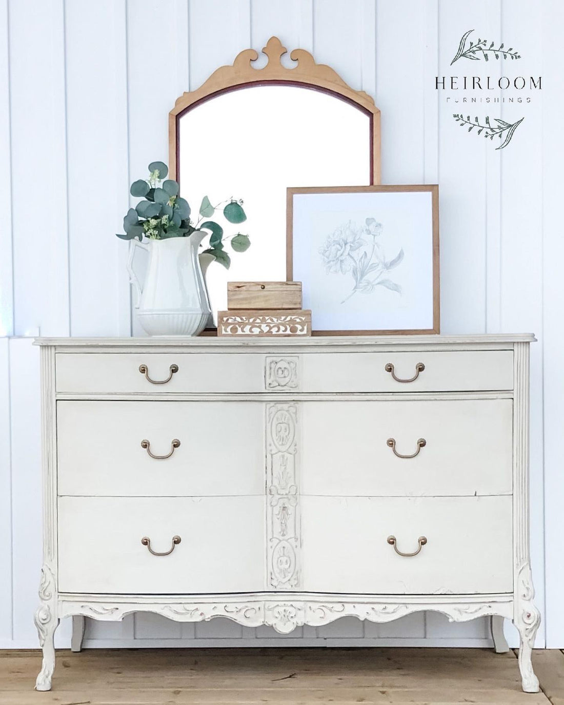 Curvy Dresser in "Sunday Tea"