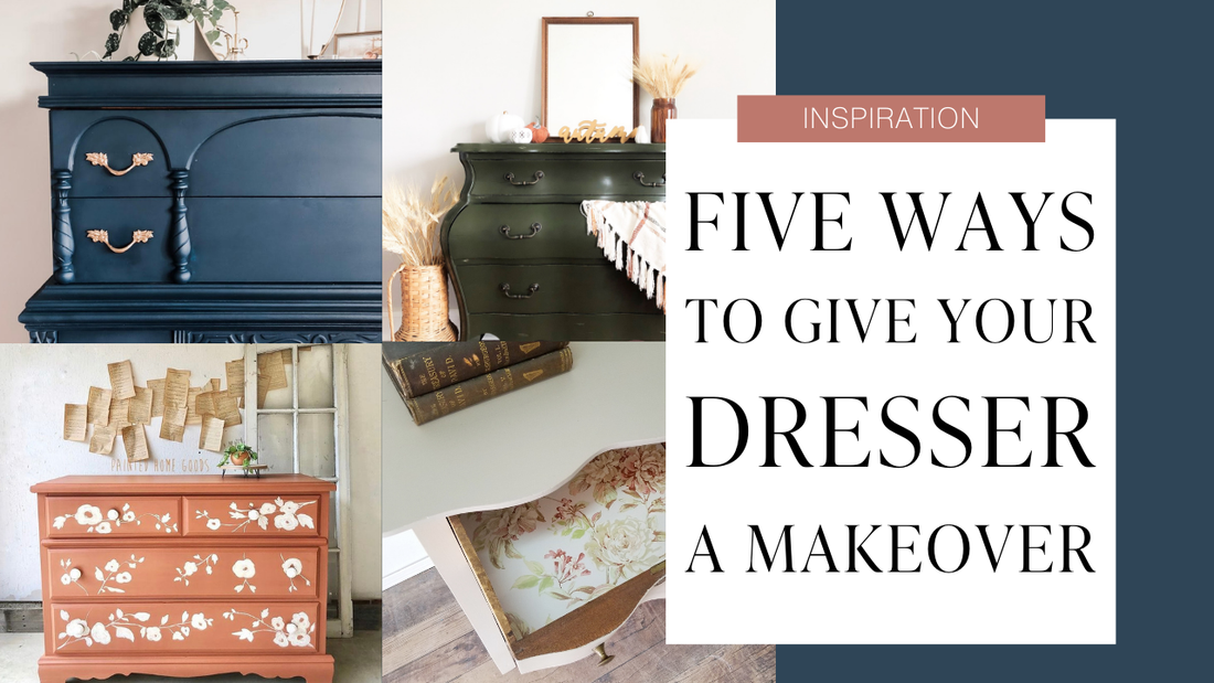 Transform Your Dresser: 5 Ways to Makeover Your Dresser with Country Chic Paint