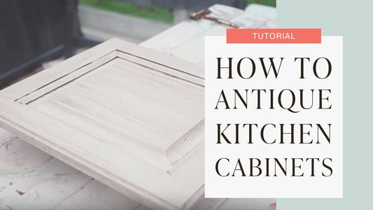 How to Give Your Kitchen Cabinets an Antique Look