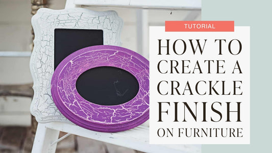 How To Create a Crackle Finish on Furniture