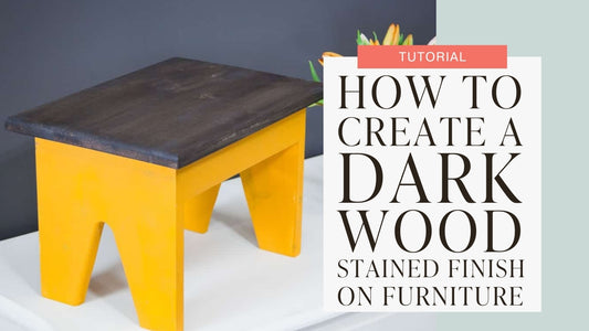 How To Create a DIY Rustic, Grey-Stained Finish on Furniture #DIY #raw #wood #stain #glaze #furniturepaint #paintedfurniture #chalkpaint #wax #hempoil #drybrush #howto #video #tutorial #countrychicpaint - blog.countrychicpaint.com