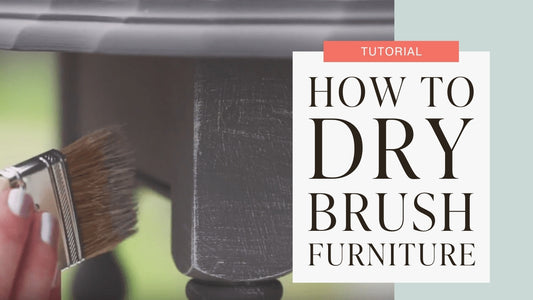 How to Dry Brush Furniture