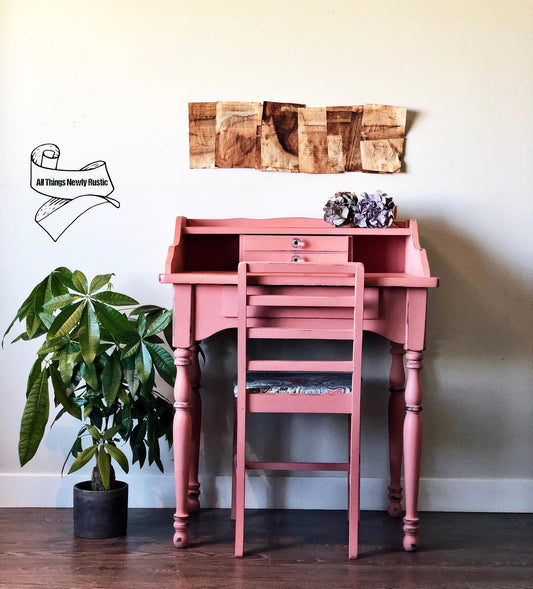 Desk and Chair in "Peachy Keen"