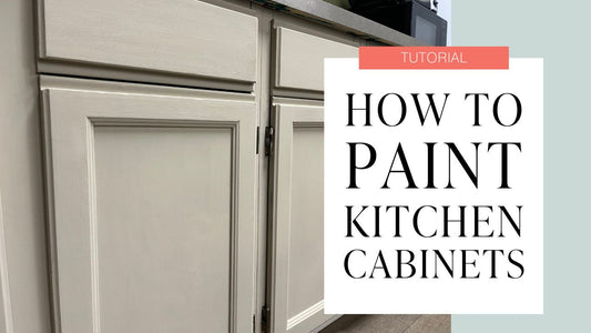 How to Paint Your Kitchen Cupboards