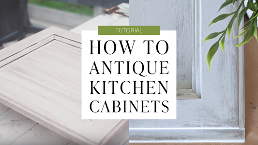 How to Give Your Kitchen Cabinets an Antique Look