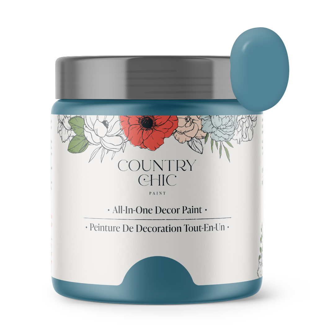 Tide Pool - Chalk Style Paint for Furniture, Home Decor, DIY, Cabinets, Crafts - Eco-Friendly All-In-One Paint