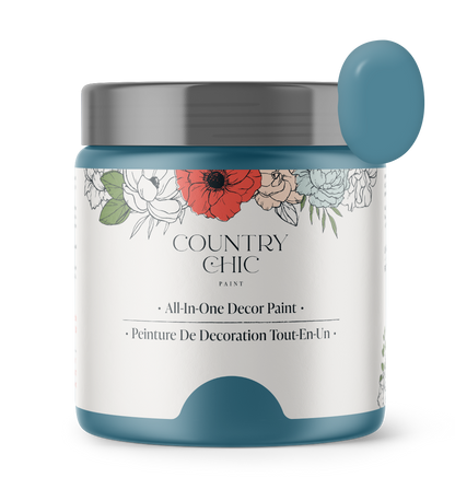 Tide Pool - Chalk Style Paint for Furniture, Home Decor, DIY, Cabinets, Crafts - Eco-Friendly All-In-One Paint