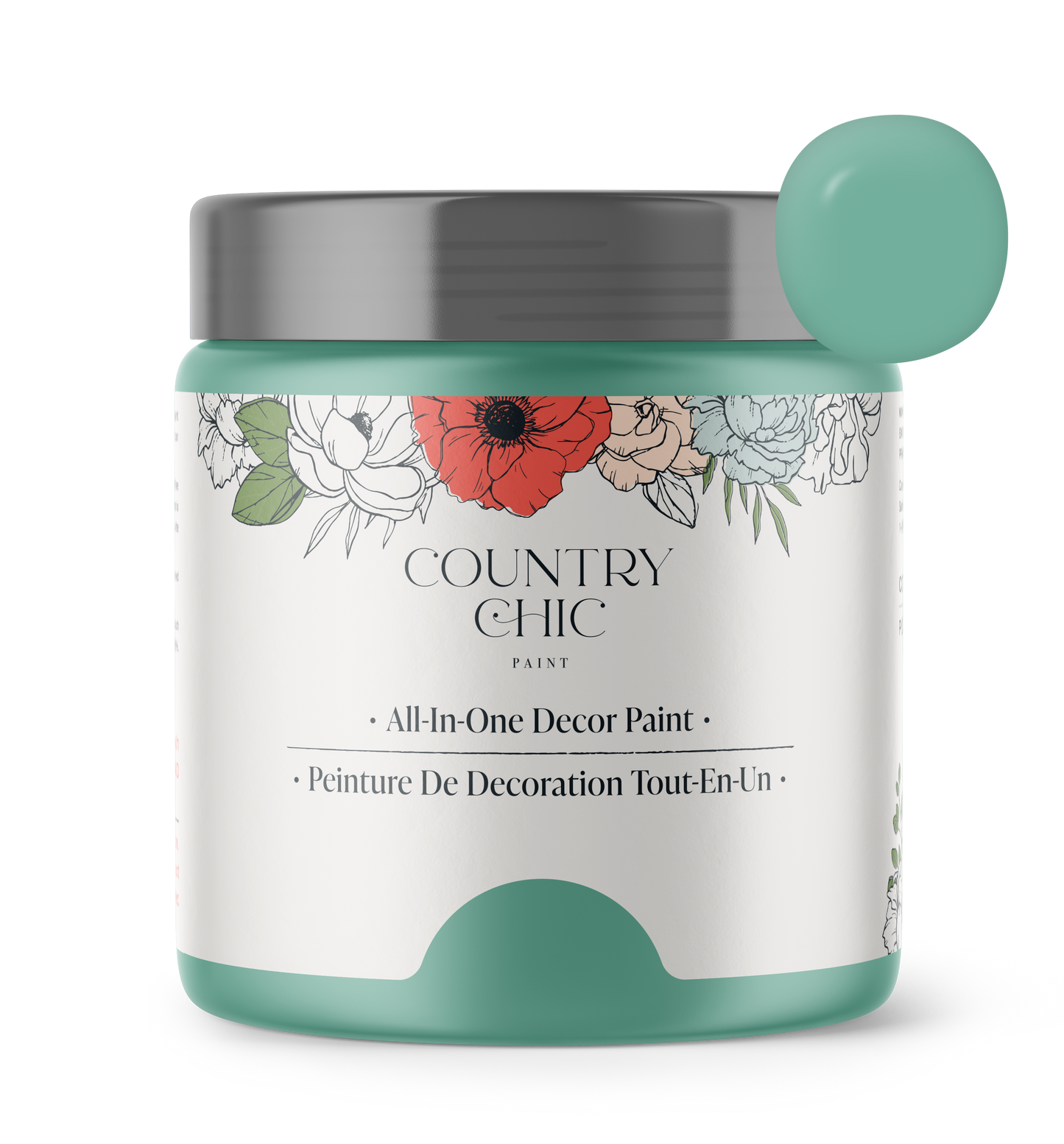 Bliss - Chalk Style Paint for Furniture, Home Decor, DIY, Cabinets, Crafts - Eco-Friendly All-In-One Paint