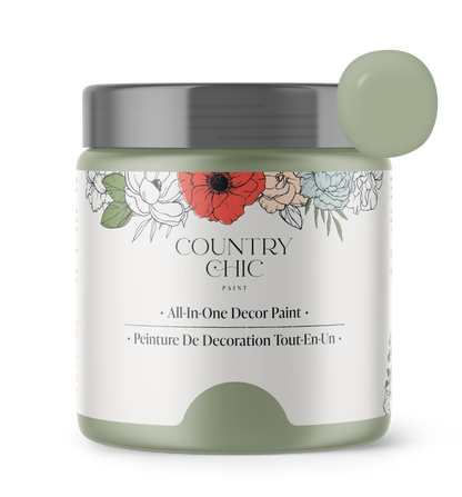 Sage Advice - Chalk Style Paint for Furniture, Home Decor, DIY, Cabinets, Crafts - Eco-Friendly All-In-One Paint