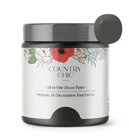 Dark Roast - Chalk Style Paint for Furniture, Home Decor, DIY, Cabinets, Crafts - Eco-Friendly All-In-One Paint