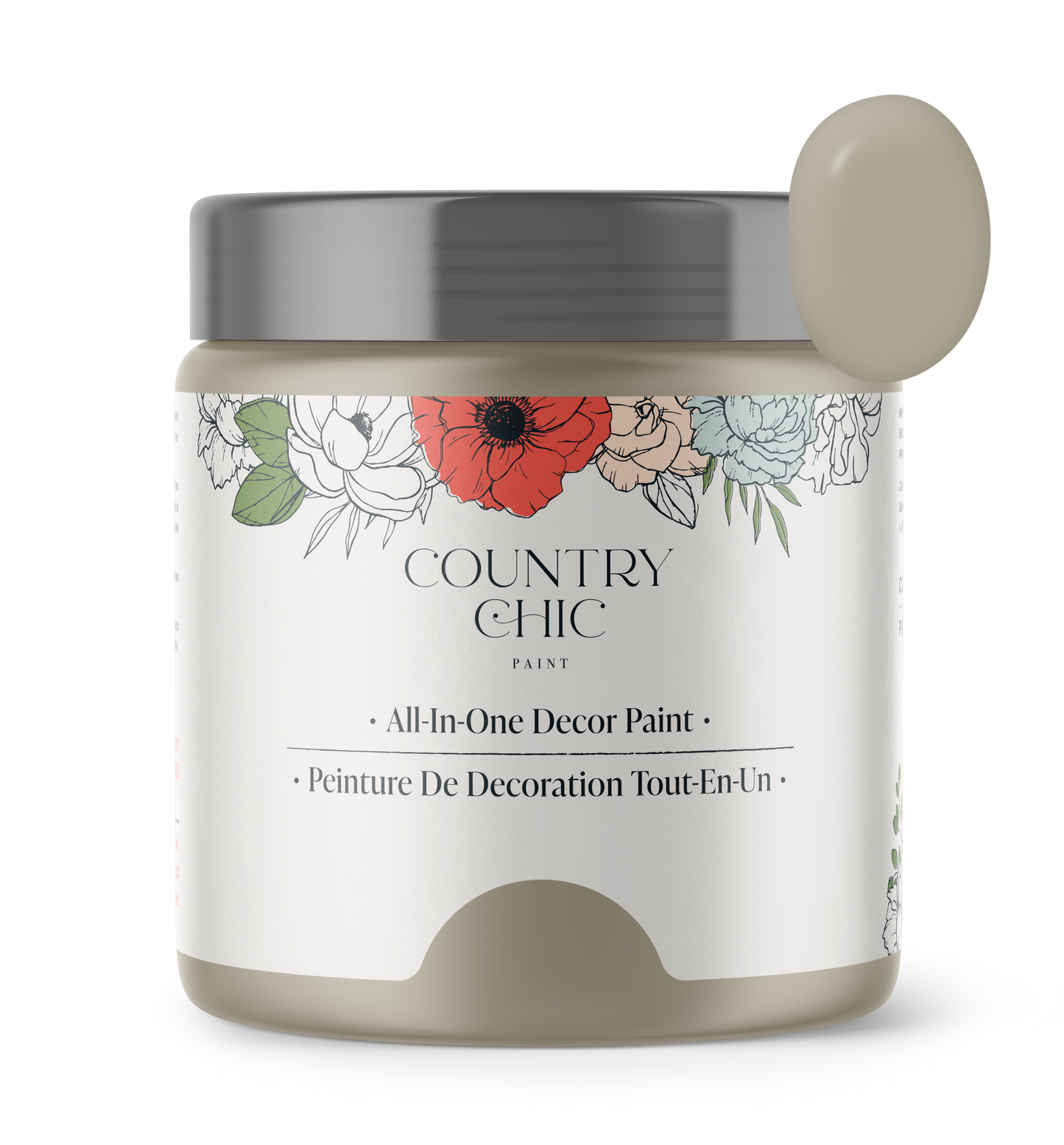 Soiree - Chalk Style Paint for Furniture, Home Decor, DIY, Cabinets, Crafts - Eco-Friendly All-In-One Paint