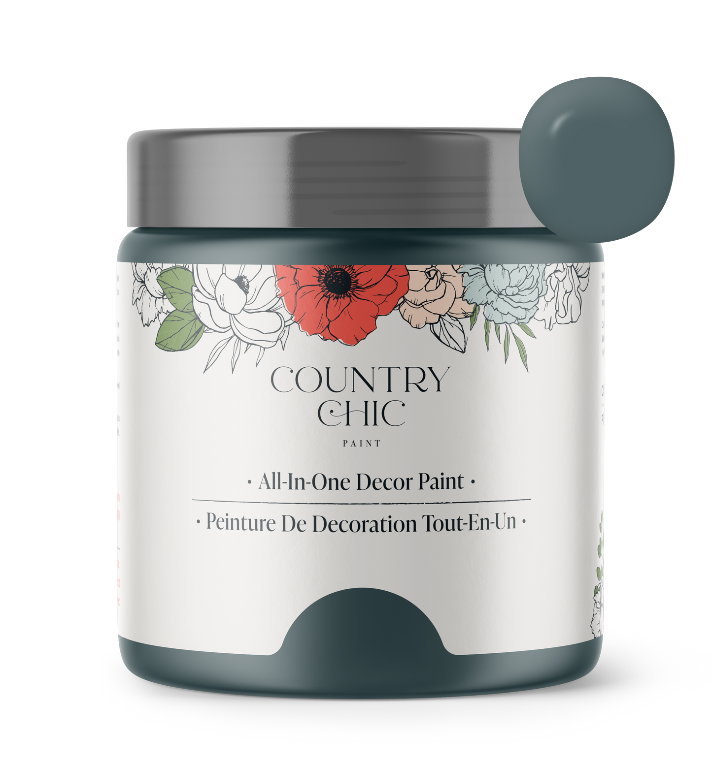 Jitterbug - Chalk Style Paint for Furniture, Home Decor, DIY, Cabinets, Crafts - Eco-Friendly All-In-One Paint