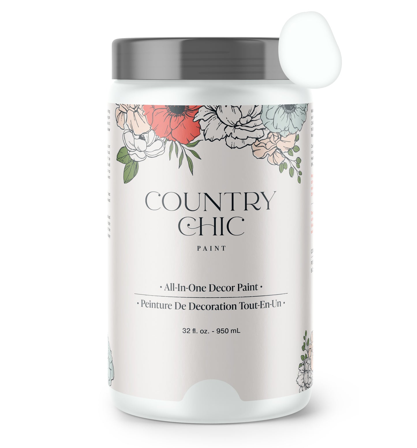 Simplicity - Chalk Style Paint for Furniture, Home Decor, DIY, Cabinets, Crafts - Eco-Friendly All-In-One Paint