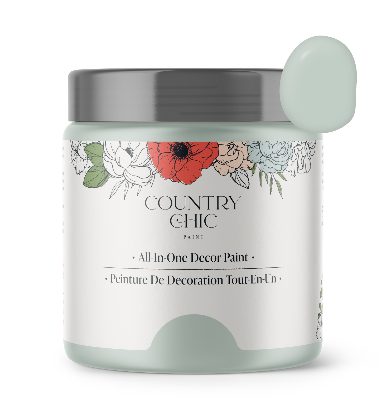 Happy Hour - Chalk Style Paint for Furniture, Home Decor, DIY, Cabinets, Crafts - Eco-Friendly All-In-One Paint