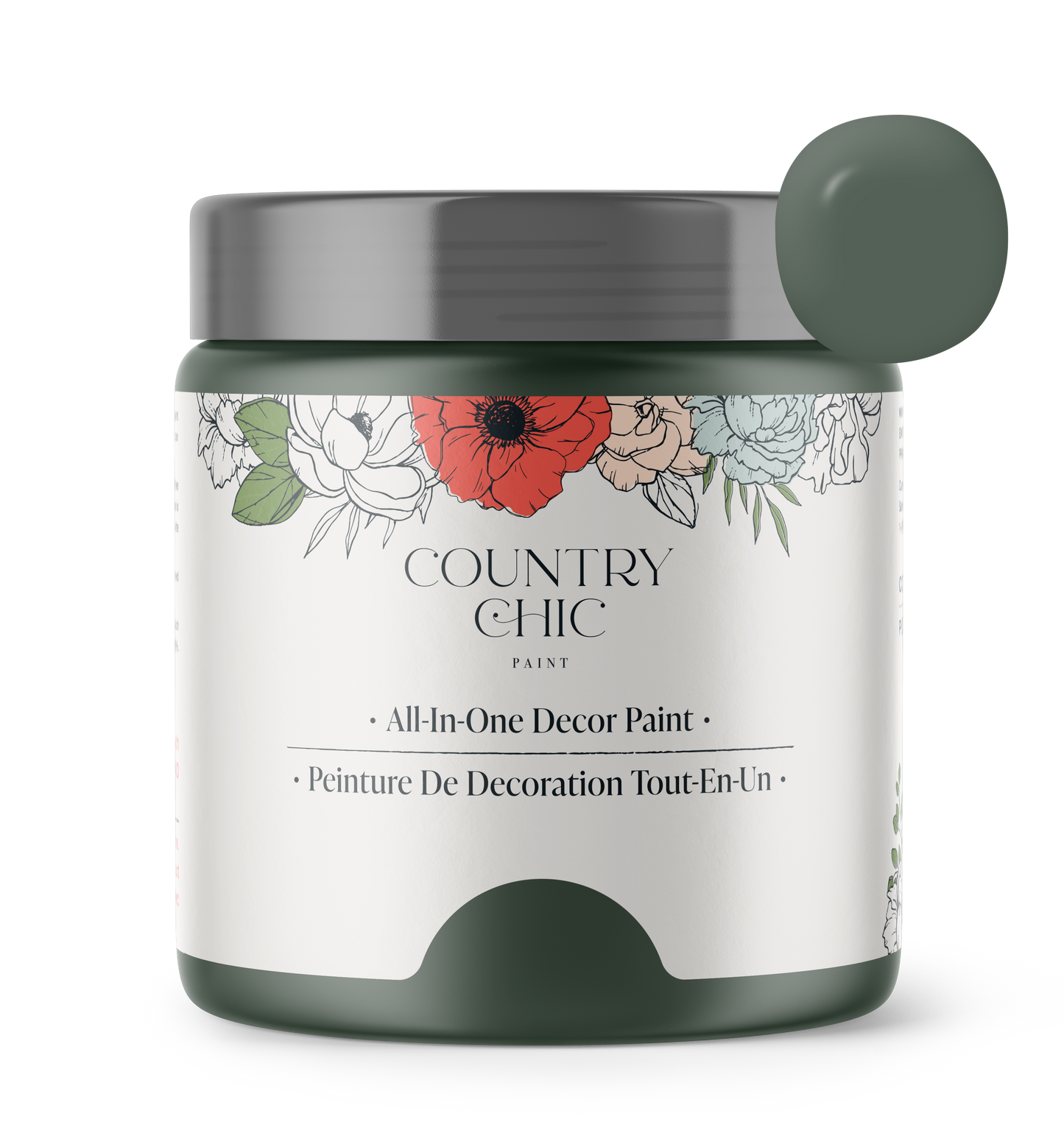 Hollow Hill - Chalk Style Paint for Furniture, Home Decor, DIY, Cabinets, Crafts - Eco-Friendly All-In-One Paint