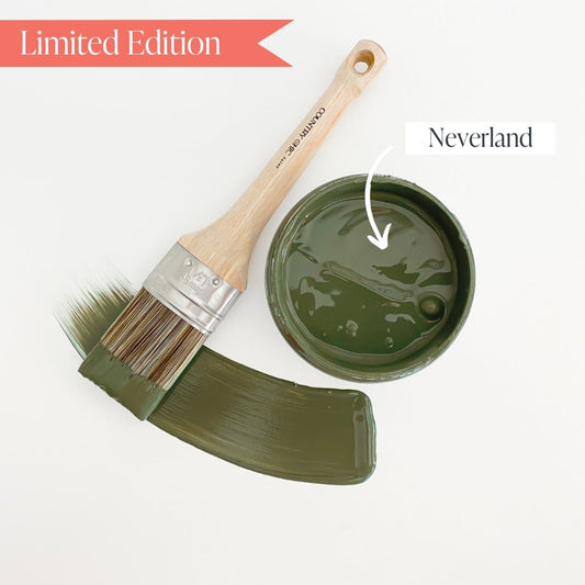 Neverland - Chalk Style Paint for Furniture, Home Decor, DIY, Cabinets, Crafts - Eco-Friendly All-In-One Paint (16 oz pint)