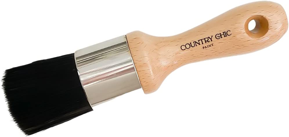 A Country Chic Paint Wax Brush on white background