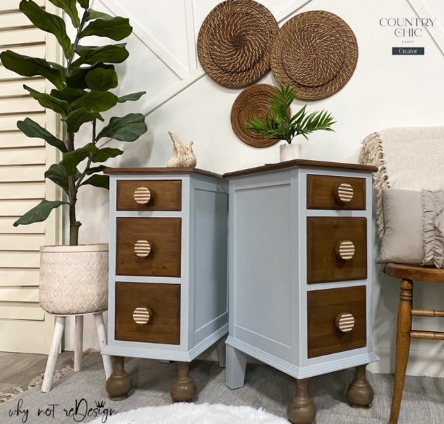 Furniture painted with Belle of the Ball by Country Chic Paint furniture examples