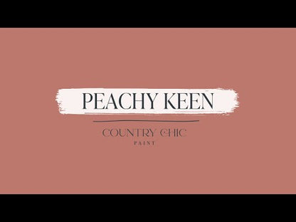 Peachy Keen - Chalk Style Paint for Furniture, Home Decor, DIY, Cabinets, Crafts - Eco-Friendly All-In-One Paint