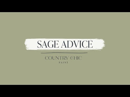 Sage Advice - Chalk Style Paint for Furniture, Home Decor, DIY, Cabinets, Crafts - Eco-Friendly All-In-One Paint