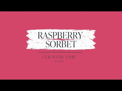 Raspberry Sorbet - Chalk Style Paint for Furniture, Home Decor, DIY, Cabinets, Crafts - Eco-Friendly All-In-One Paint