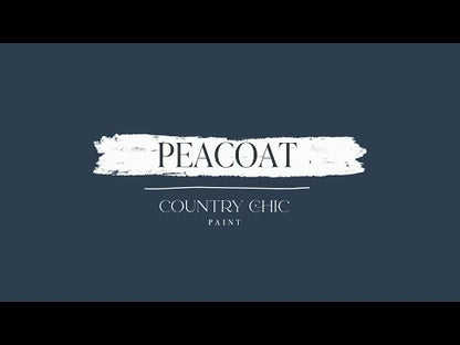 Peacoat - Chalk Style Paint for Furniture, Home Decor, DIY, Cabinets, Crafts - Eco-Friendly All-In-One Paint