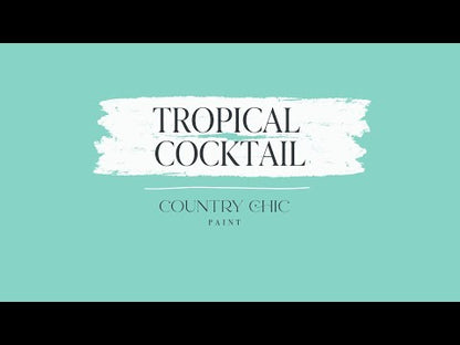 Tropical Cocktail - Chalk Style Paint for Furniture, Home Decor, DIY, Cabinets, Crafts - Eco-Friendly All-In-One Paint