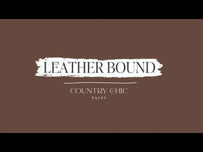 Leather Bound - Chalk Style Paint for Furniture, Home Decor, DIY, Cabinets, Crafts - Eco-Friendly All-In-One Paint