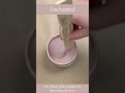 Enchanted - Chalk Style Paint for Furniture, Home Decor, DIY, Cabinets, Crafts - Eco-Friendly All-In-One Paint (16 oz pint)