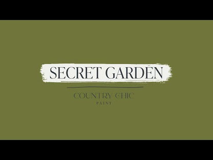 Secret Garden - Chalk Style Paint for Furniture, Home Decor, DIY, Cabinets, Crafts - Eco-Friendly All-In-One Paint