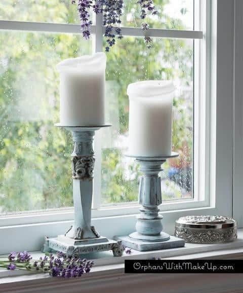 Glazed Candlestick Project #DIY #furniturepainting #homedecor #glaze #howto - www.countrychicpaint.com/blog